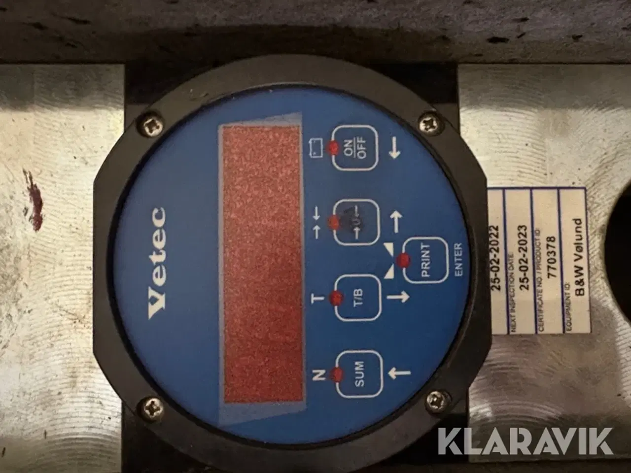 Billede 4 - Dynamometer Vetec