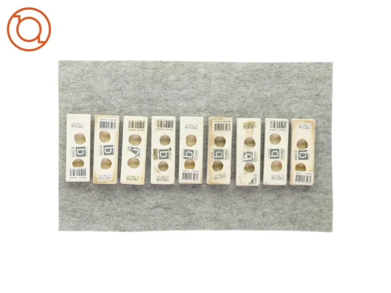 Billede 2 - Lysestager 9 stk. fra Broste (str. 11 x 4cm)