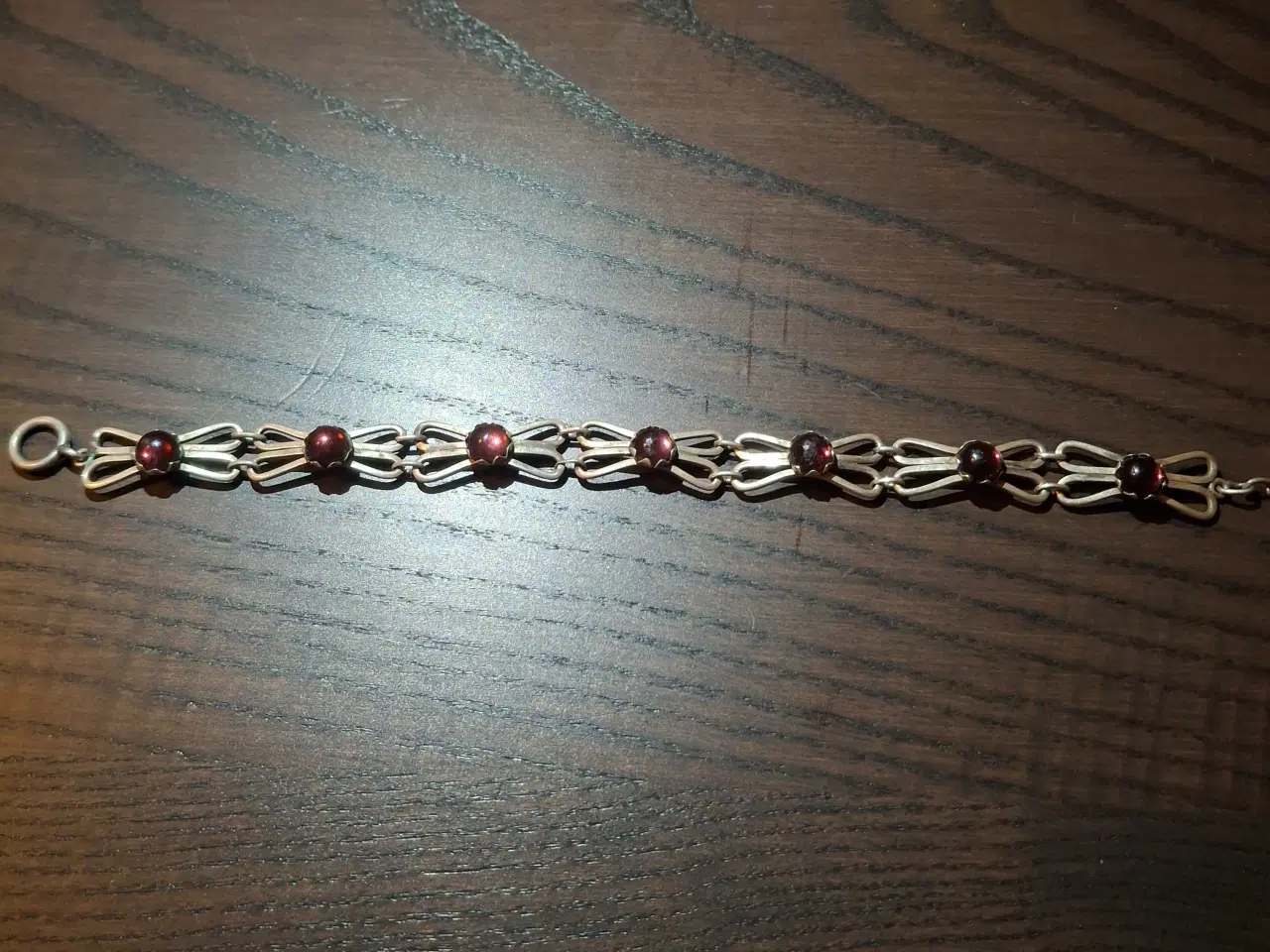 Billede 4 - 925S armbånd af Gunnar Pedersen med smukke sten