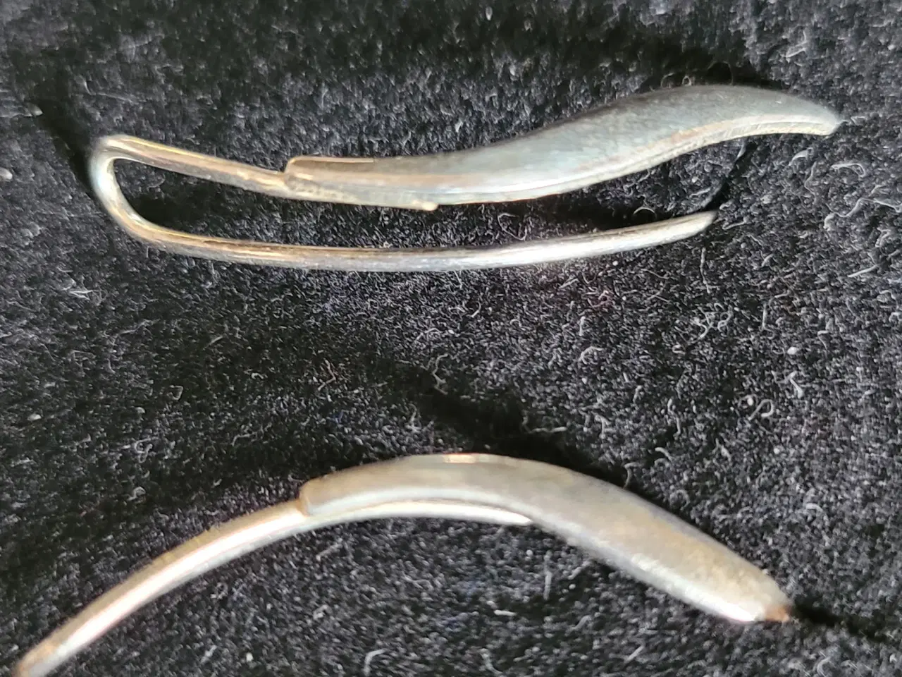 Billede 1 - Sølv retro øreringe