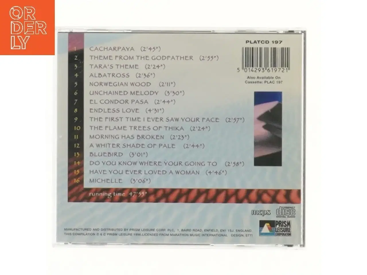 Billede 2 - Panpipe Moods CD fra Prism Leisure Corporation