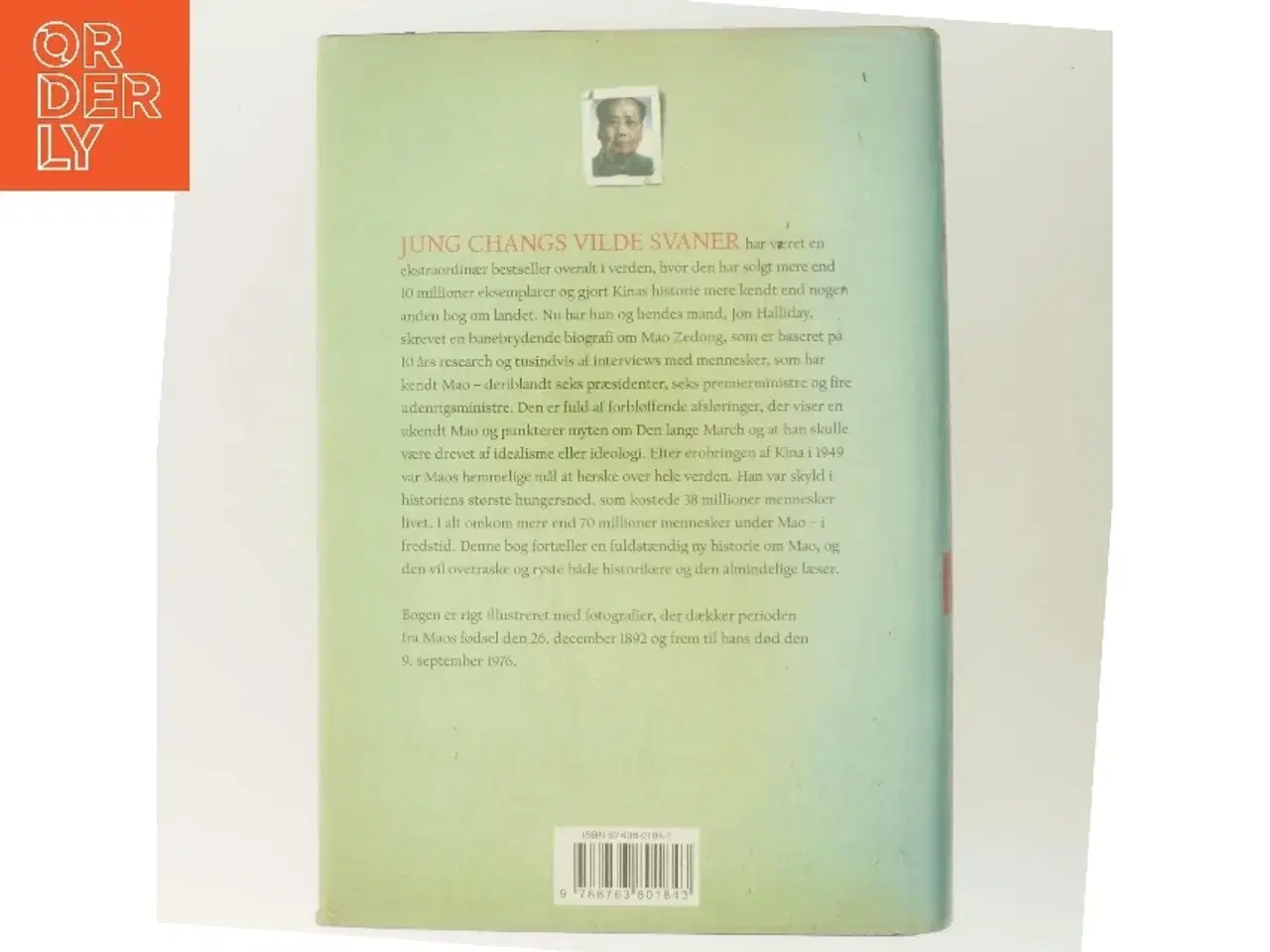 Billede 3 - Mao : den ukendte historie (Tekst på dansk) (Bog)