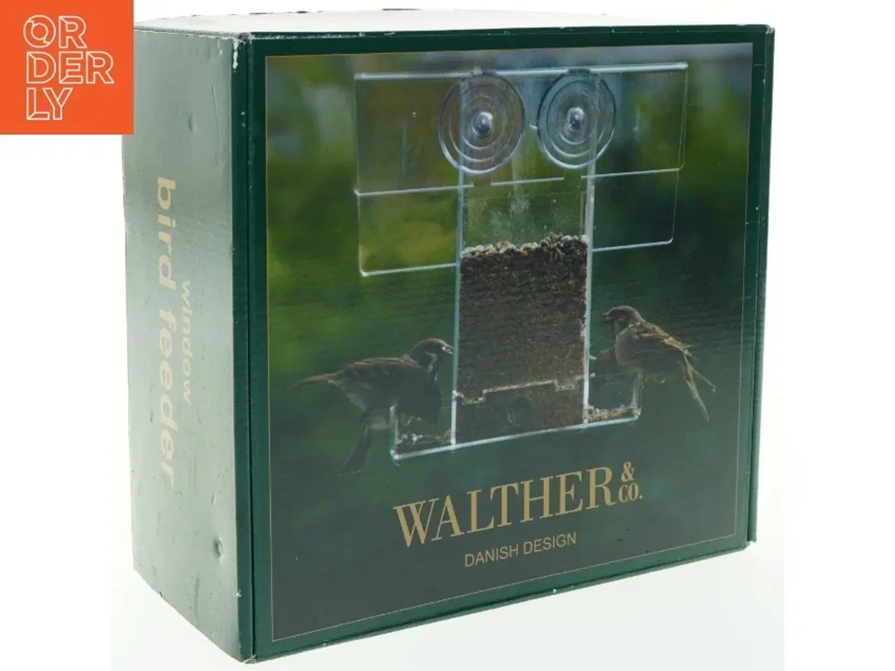 Billede 1 - Vindue fuglefoderbræt fra Walther&co (str. 15x25x24 cm)