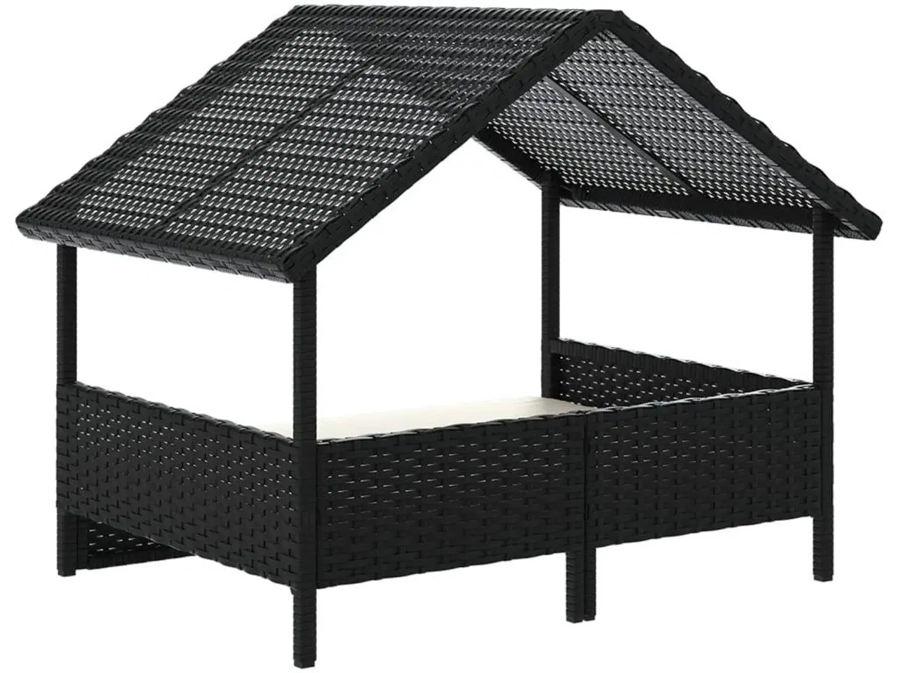 Billede 6 - Hundehus med hynde polyrattan