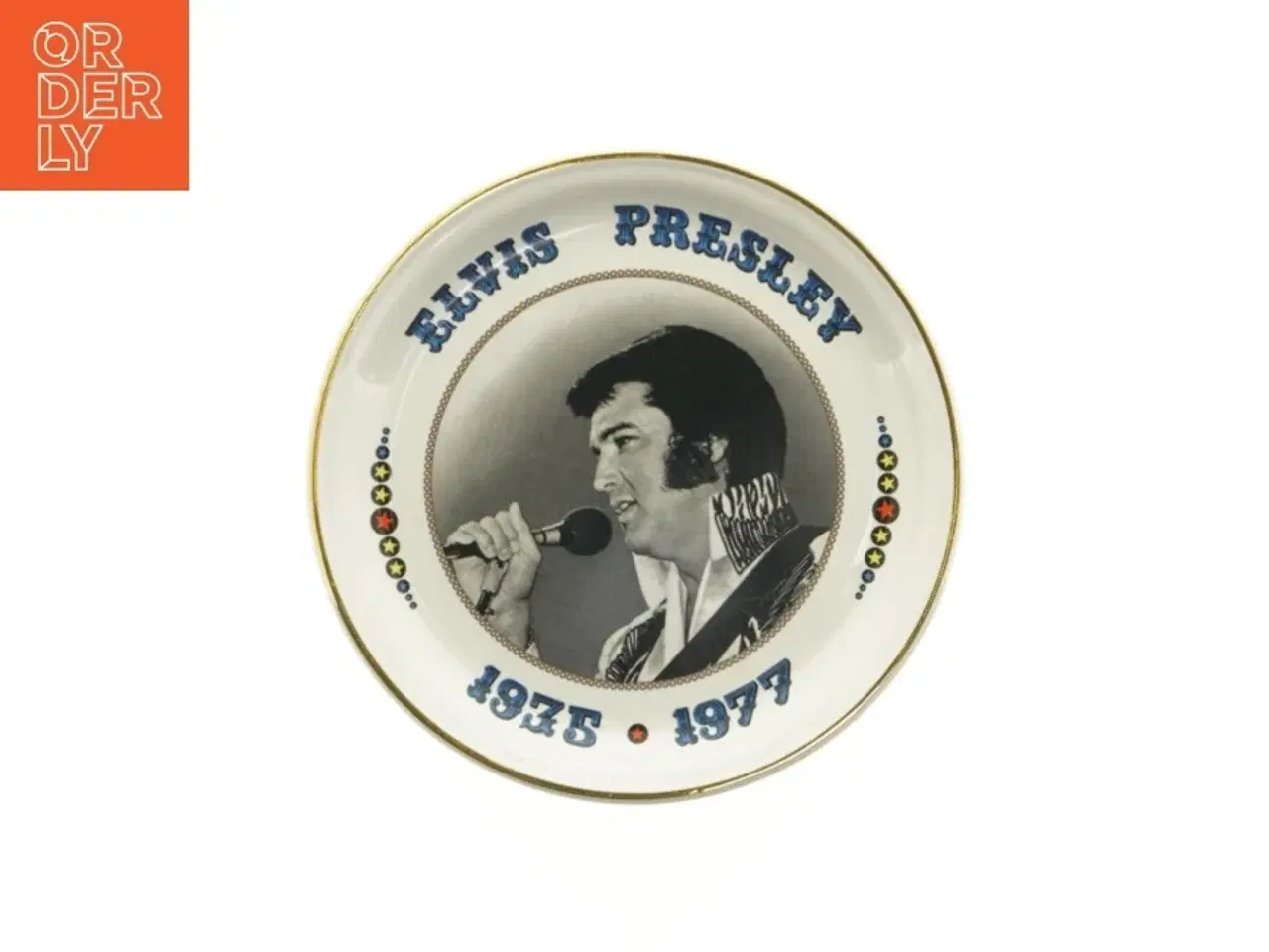Billede 1 - Elvis Presley Samletallerken (str. O 26 cm)