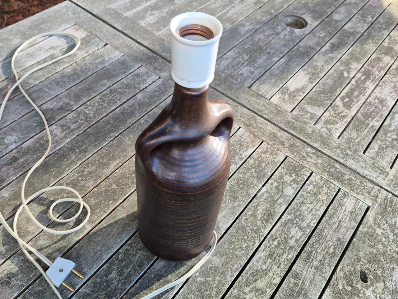 Billede 10 - Smuk keramiklampe fra Knabstrup 