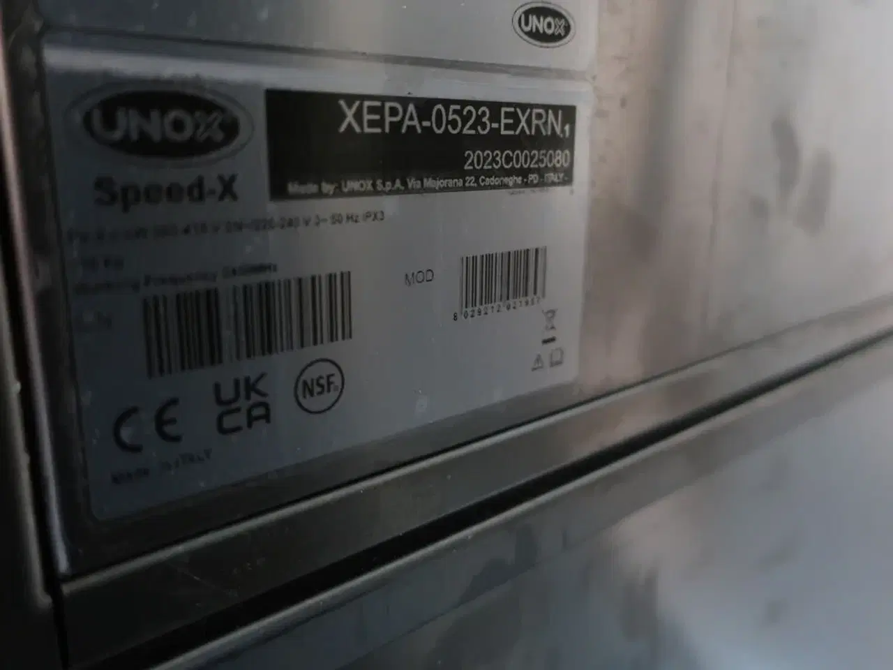 Billede 5 - Kombiovn UNOX Speed-X XEPA-0823-EXRN