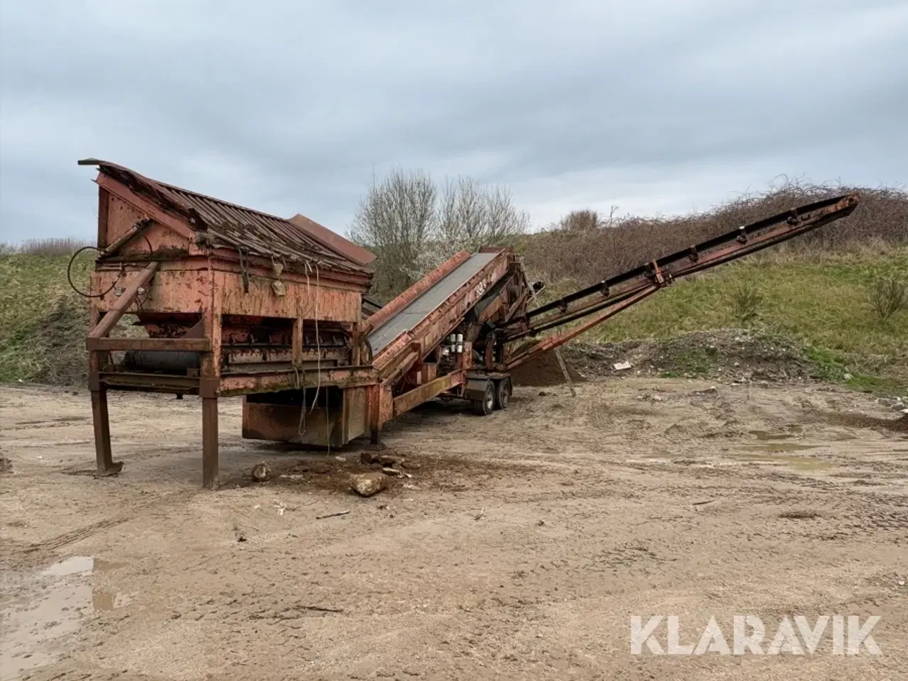 Billede 1 - Mobilt Sorterings anlæg Terex Finlay 393