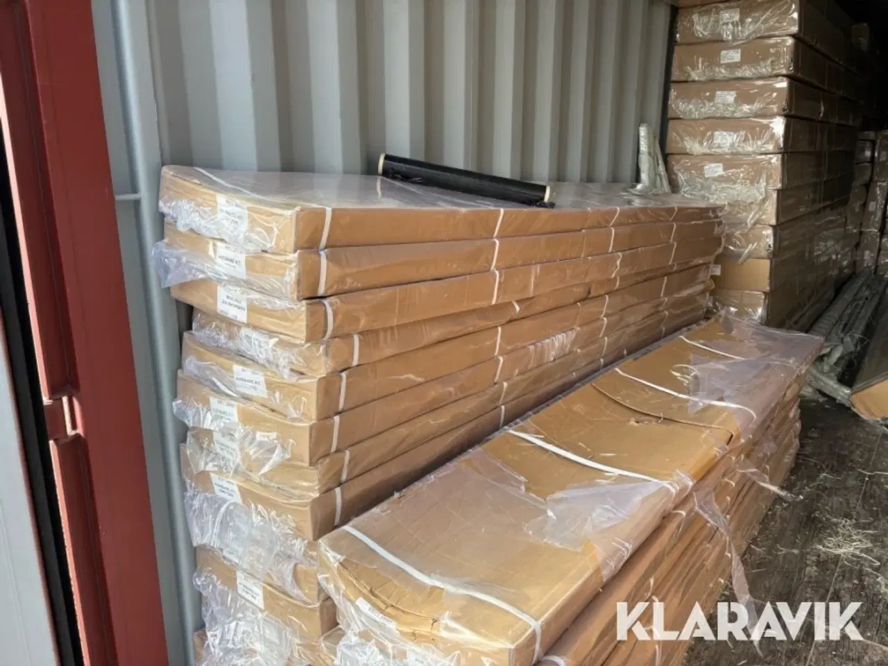 Billede 4 - Ledhejseport Bearsafe RAL7016 3 linjer, 4x4 meter