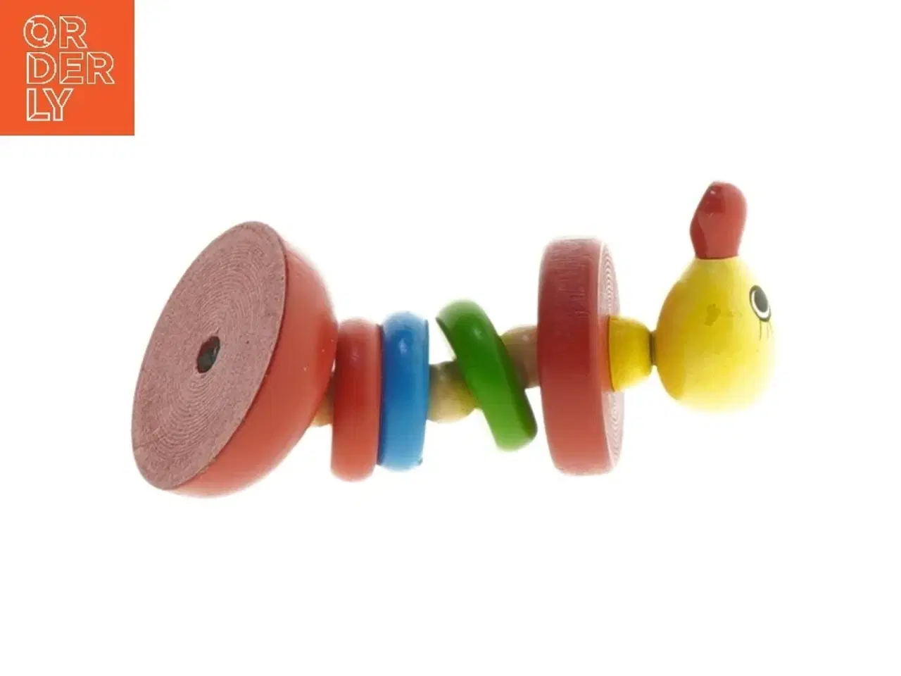 Billede 2 - Træfigur med fugl (str. 11 cm)