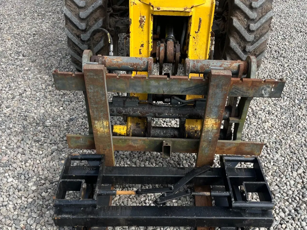 Billede 4 - Kramer 750T Allrad med pallegafler og adabter. Med teleskop-arm