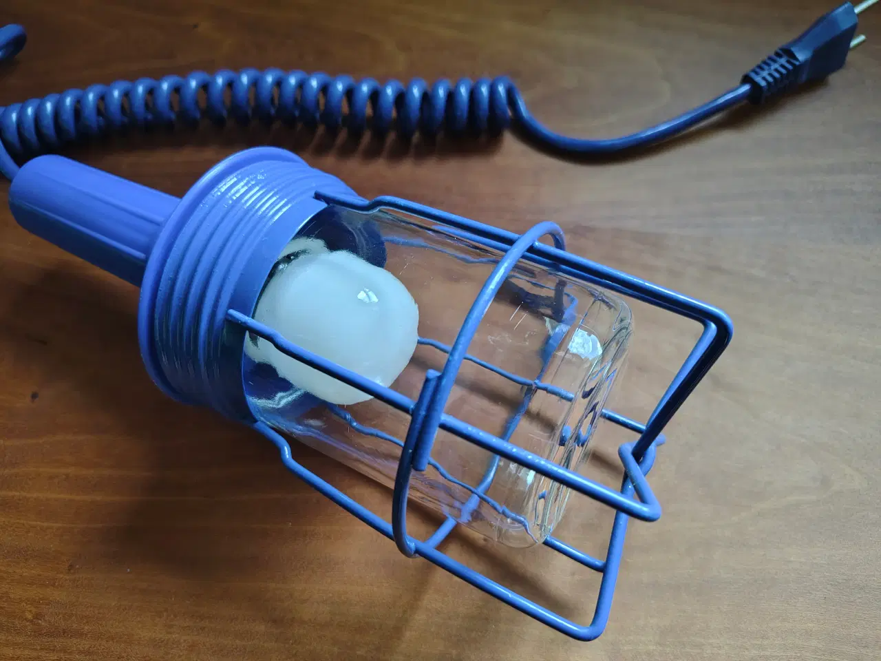 Billede 3 - Flot vintage arbejdslampe