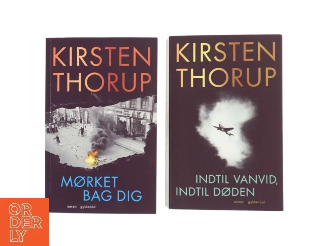 Billede 2 - 2 bøger: Indtil vanvid, indtil døden & Mørket bag dig : romaner af Kirsten Thorup (Bog)