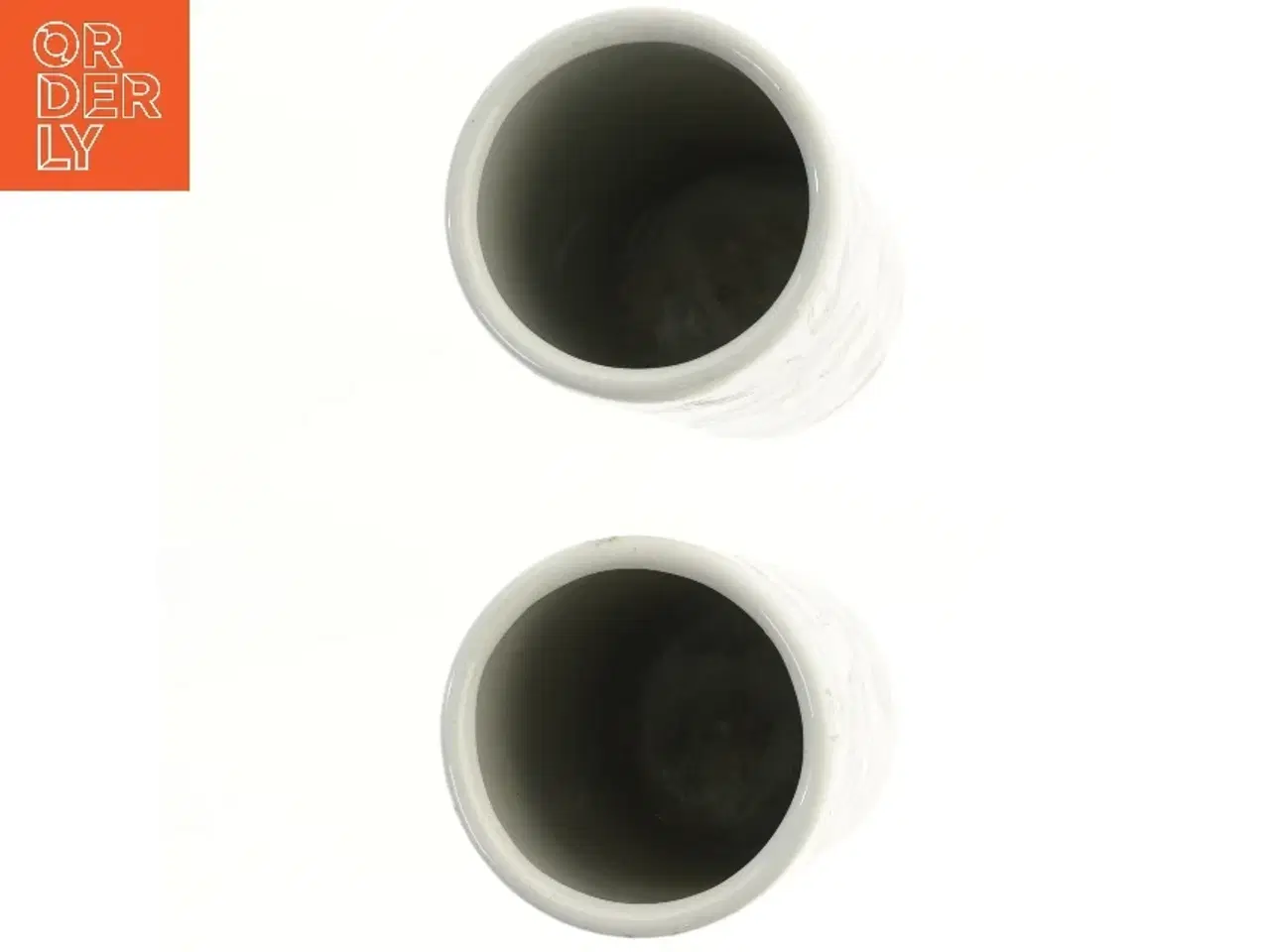 Billede 4 - Dekorative vaser med blomsterdesign (str. Ø 11x29 cm)