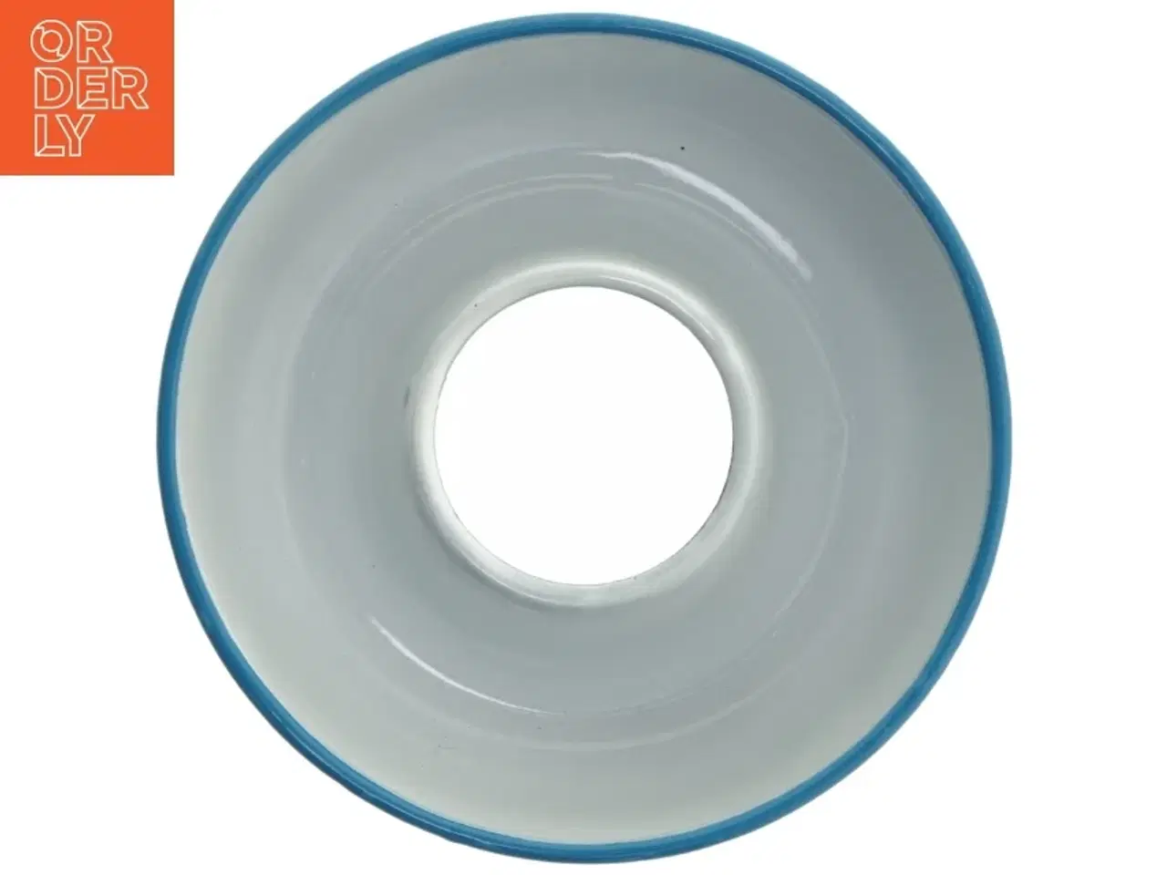 Billede 3 - Retro Rund bageform blå emalje(str. Ø 25 cm)