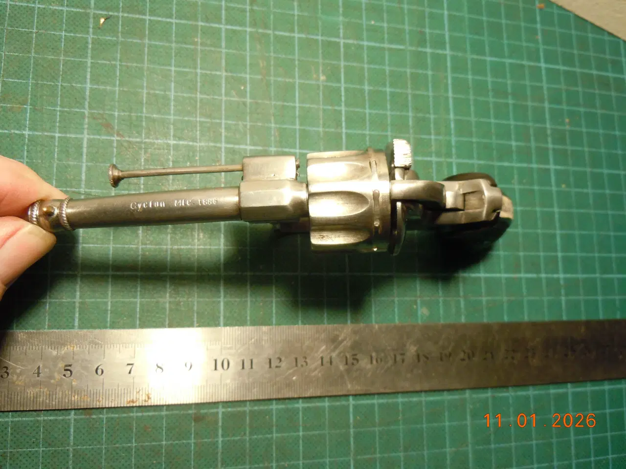 Billede 3 - Revolver Cyclon 1889 kal. 22. 10 skuds cylinder.