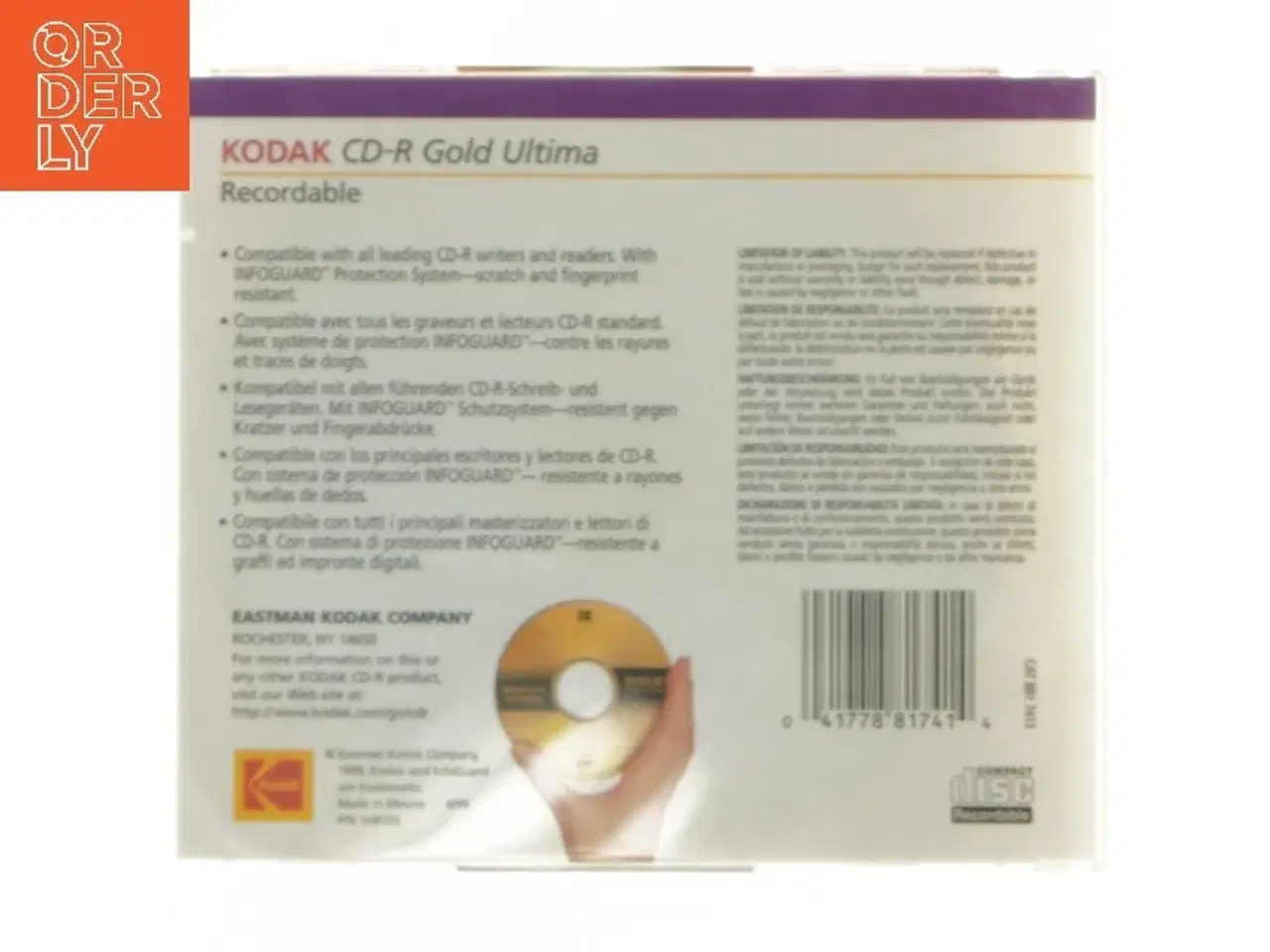 Billede 3 - Kodak CD-R Gold Ultima