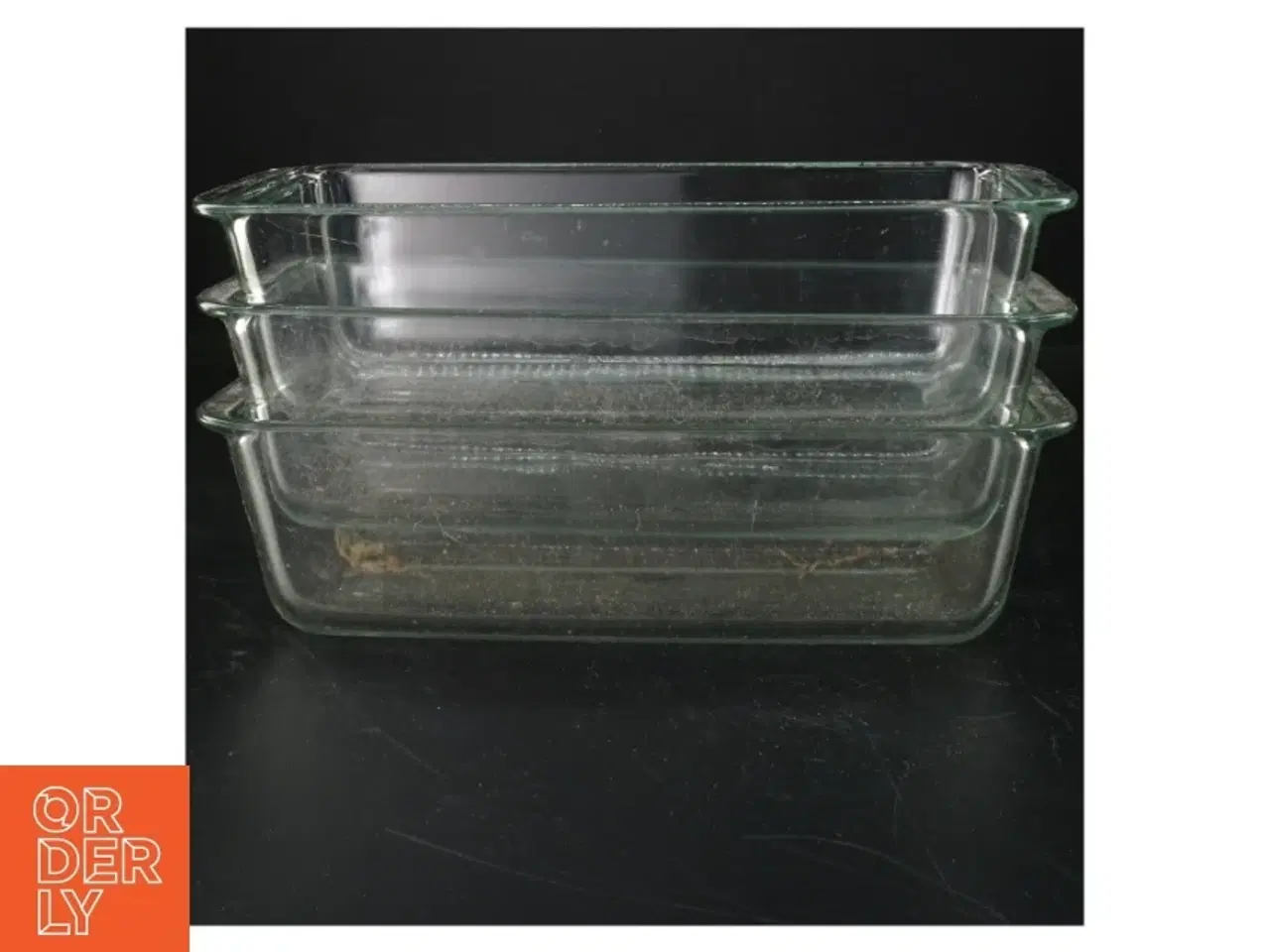 Billede 1 - 3 stk Pyrex glasfade 28 cm fra Pyrex (str. 28 cm)