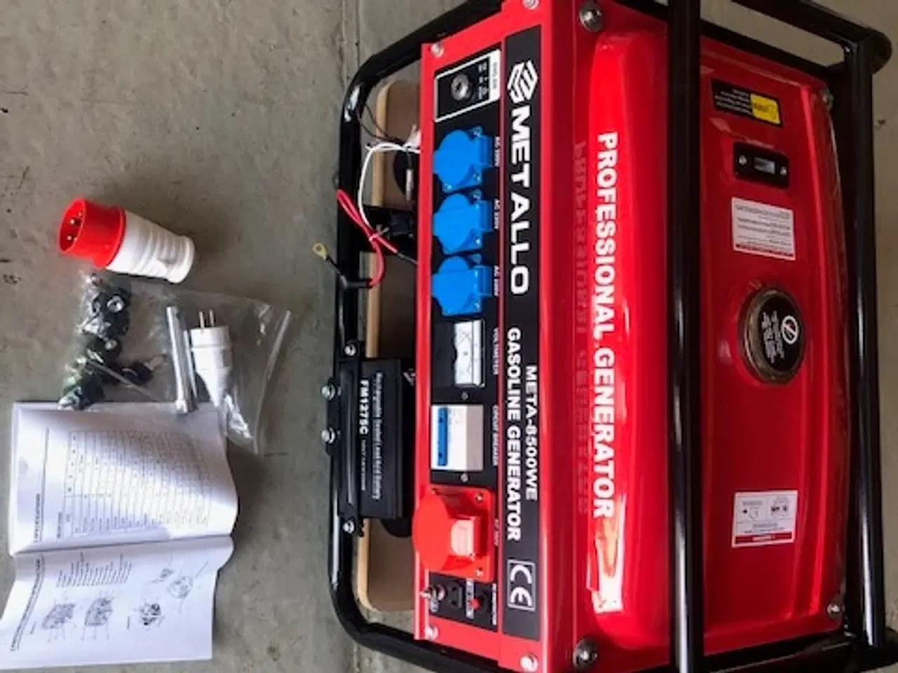 Billede 2 - Meta-8500WE generator m. elstart