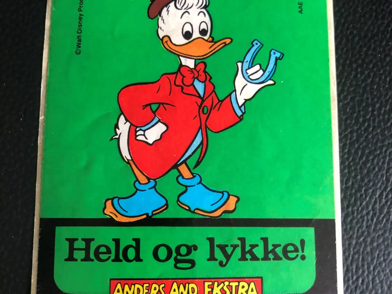 Billede 1 - Klistermærke fra Disney - Anders And