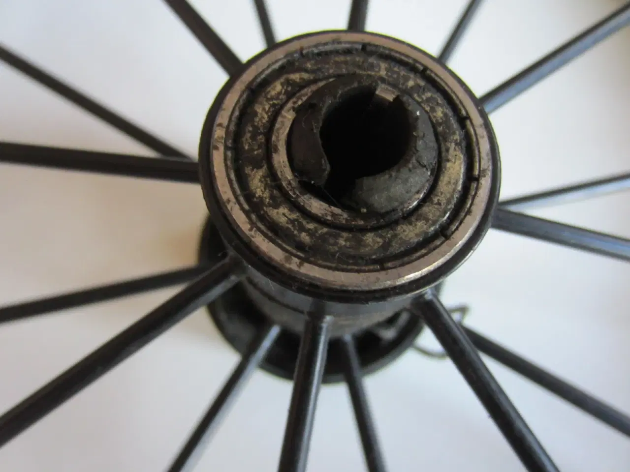 Billede 5 - Barnevognshjul 14 tommer klikhjul med kuglelejer