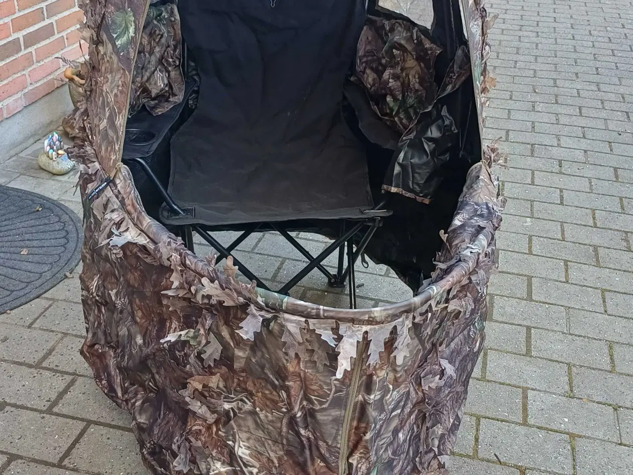 Billede 1 - Jagtstol med camouflage telt