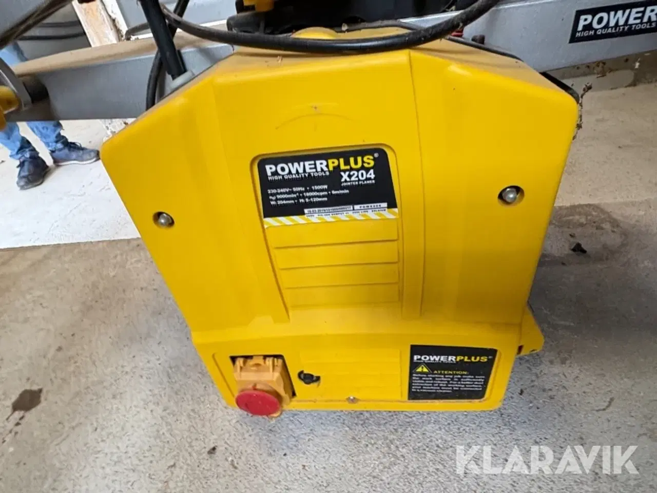 Billede 12 - Tykkelseshøvl Powerplus X204