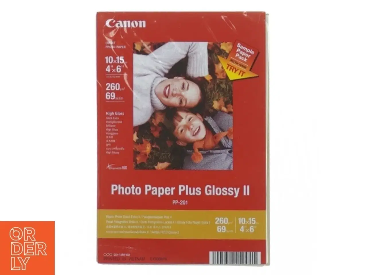 Billede 1 - Fotopapir plus glossy 2 fra Canon (str. 16 x 10 cm)