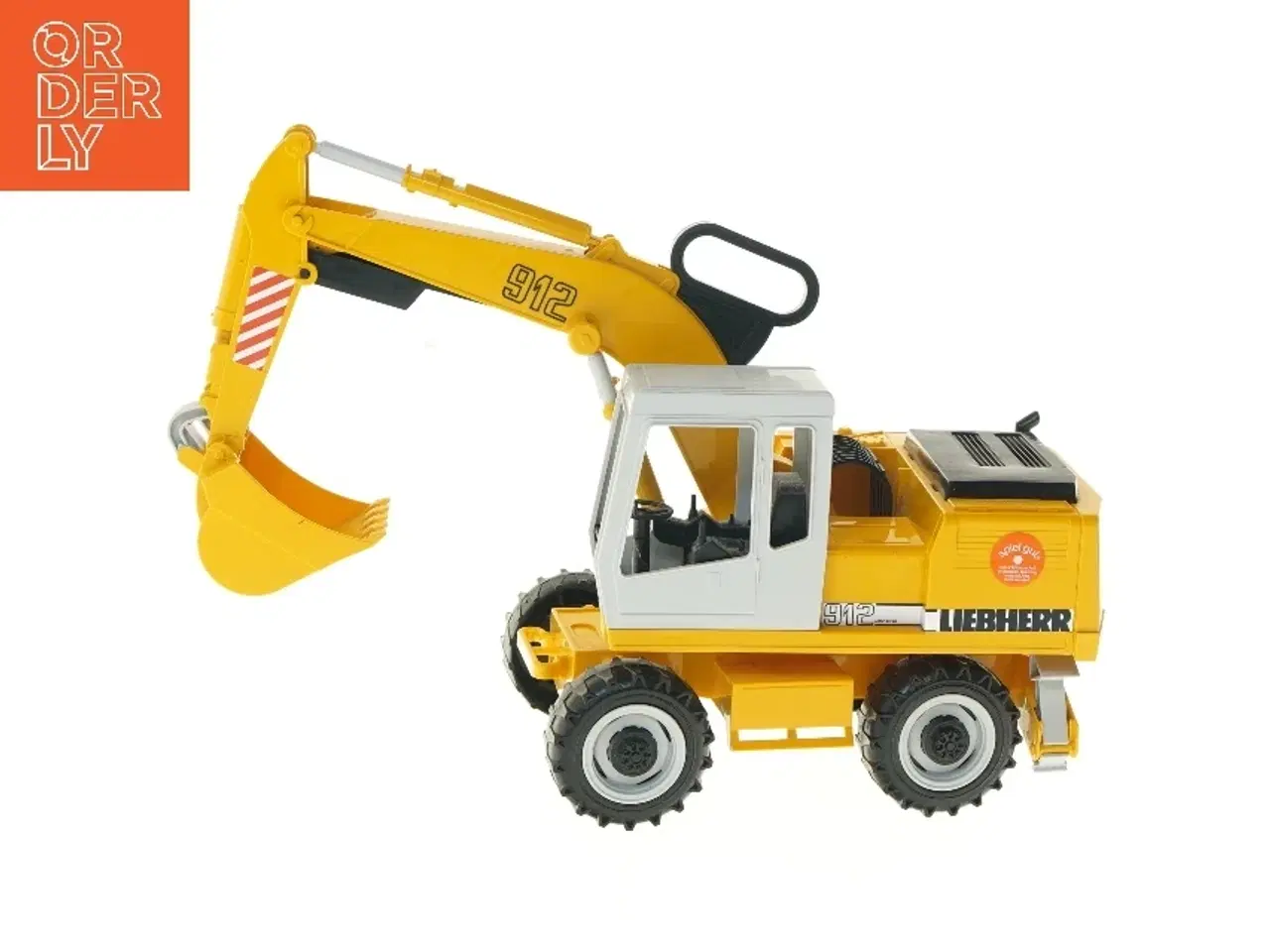 Billede 1 - Bruder Liebherr legetøjsgravemaskine (str. 35 cm)