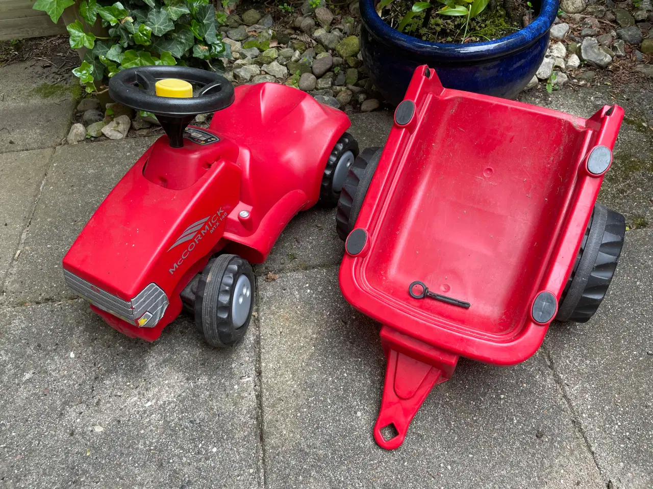 Billede 2 - Traktor med anhænger