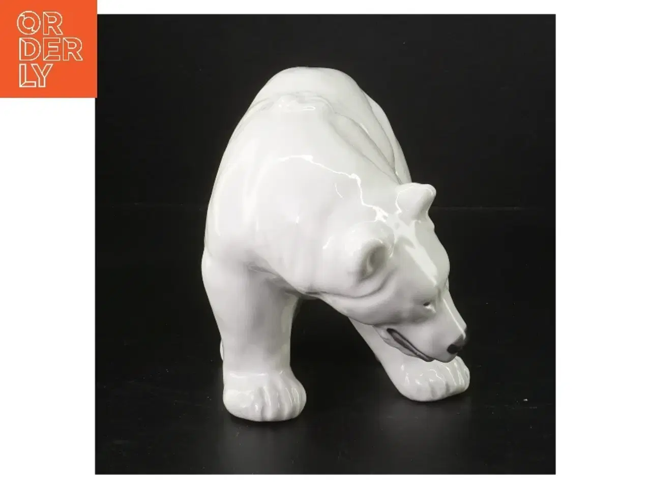 Billede 4 - Porcelænsfigur af isbjørn fra Royal Copenhagen (str. 12x11x20 cm)