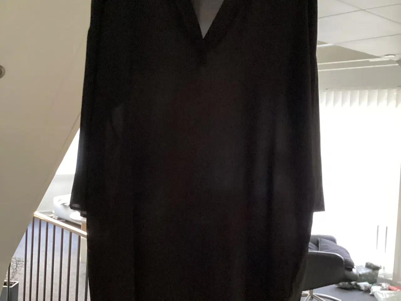 Billede 1 - Stenstrøms  Sort Silke Kjole ( 91 % silke ) str. 4