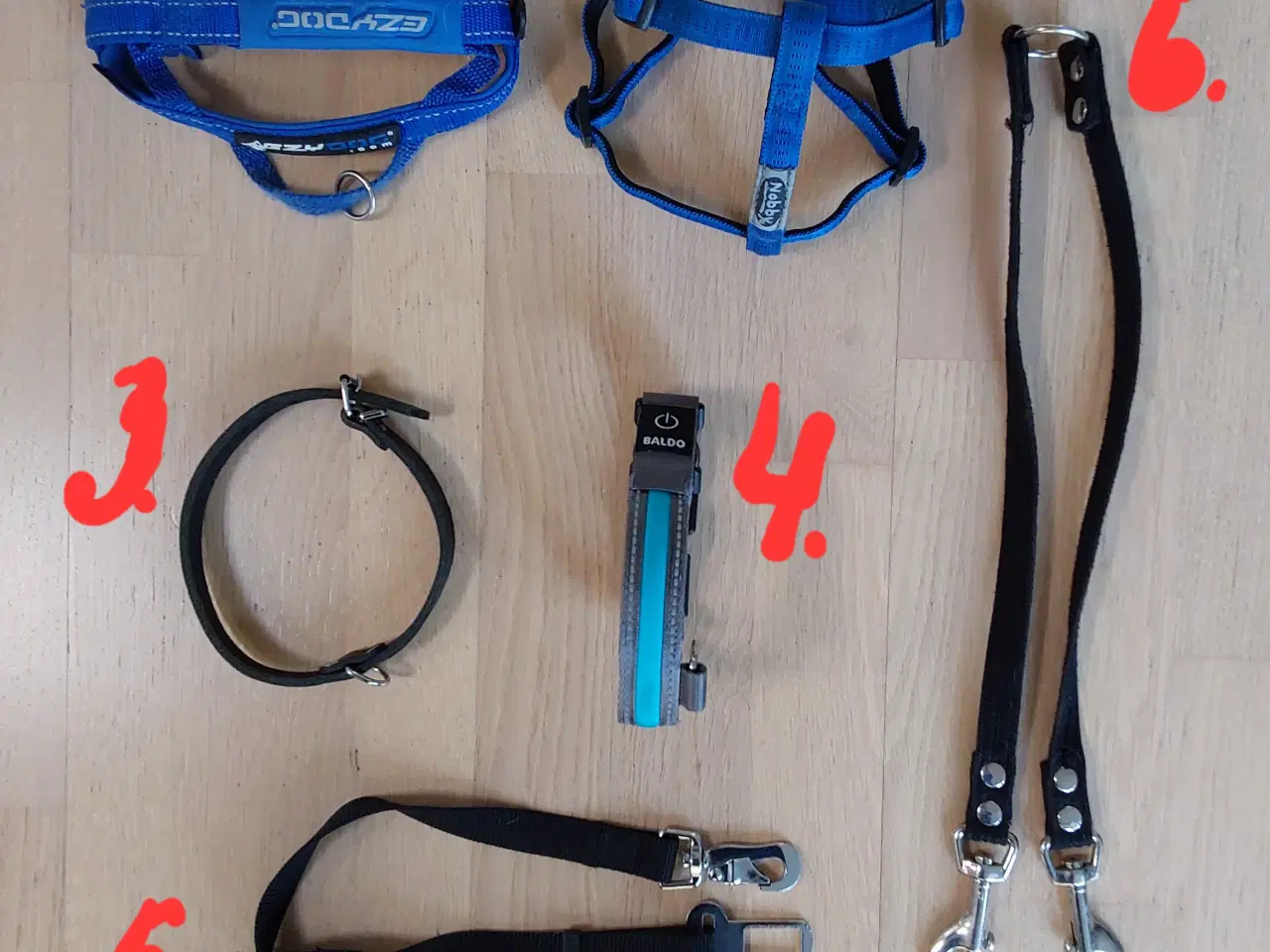 Billede 1 - Hundeseler/halsbånd forskellige slags