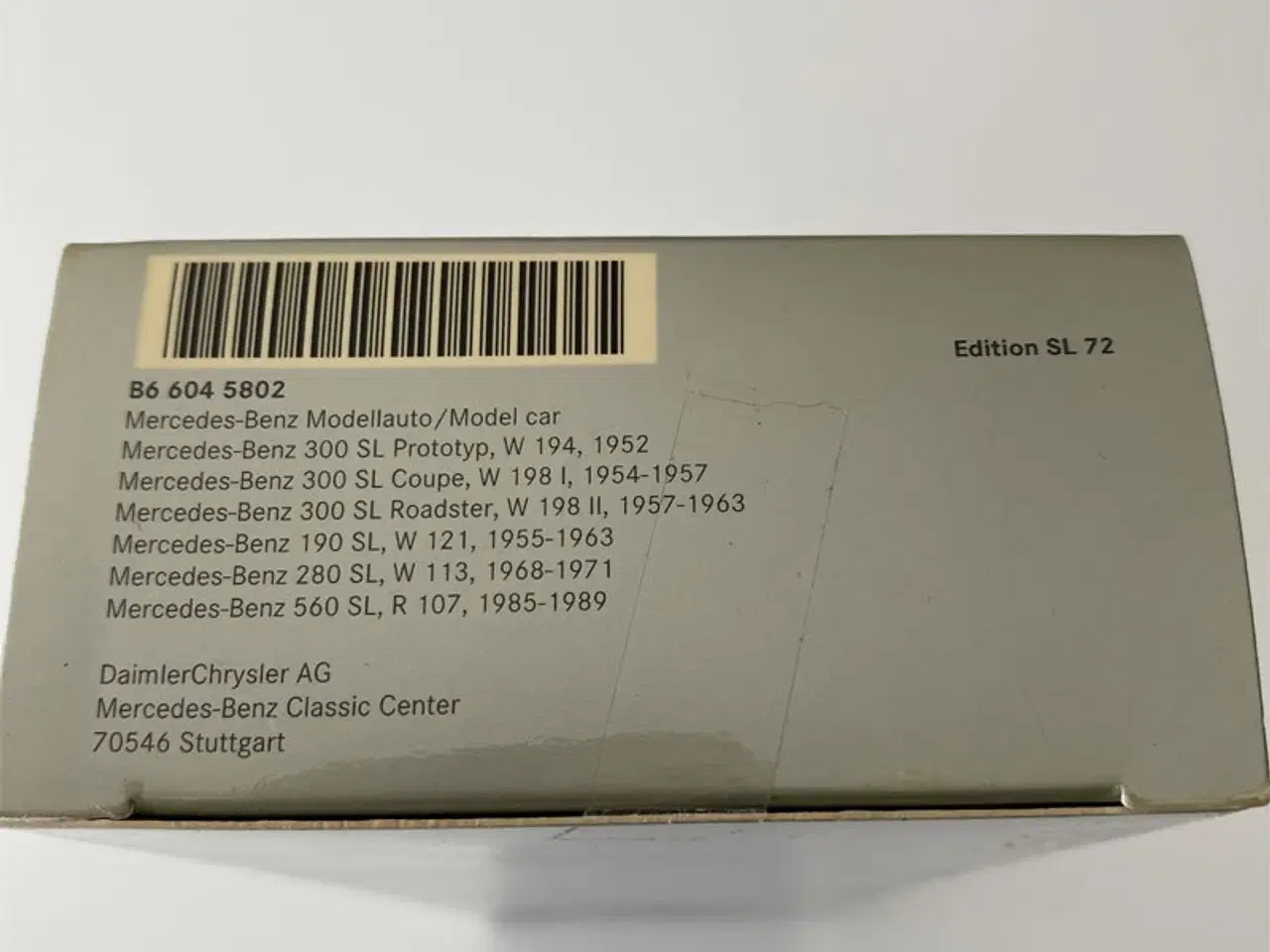 Billede 2 - Mercedes SL modelbiler W194, W198 I, W198 II, W121