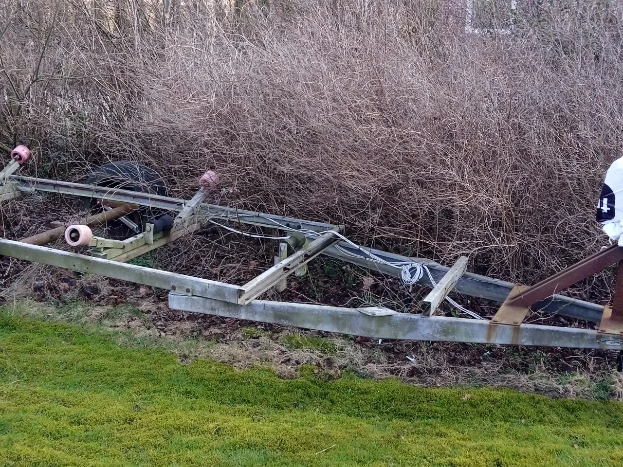 Billede 1 - bådtrailer,med elektrisk optræk