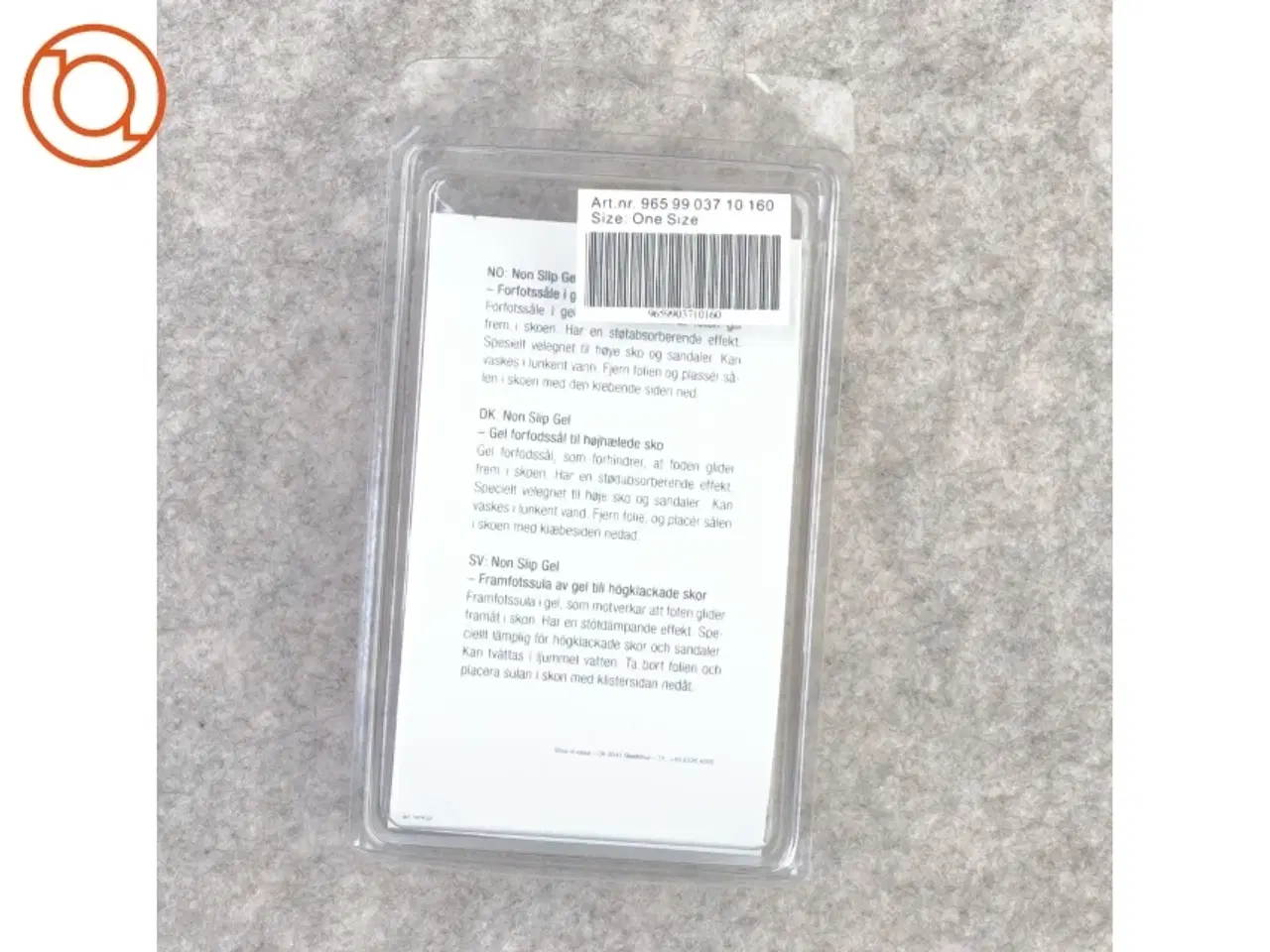 Billede 2 - Gel for fodsålen til højhælede sko fra Touch (str. One size)