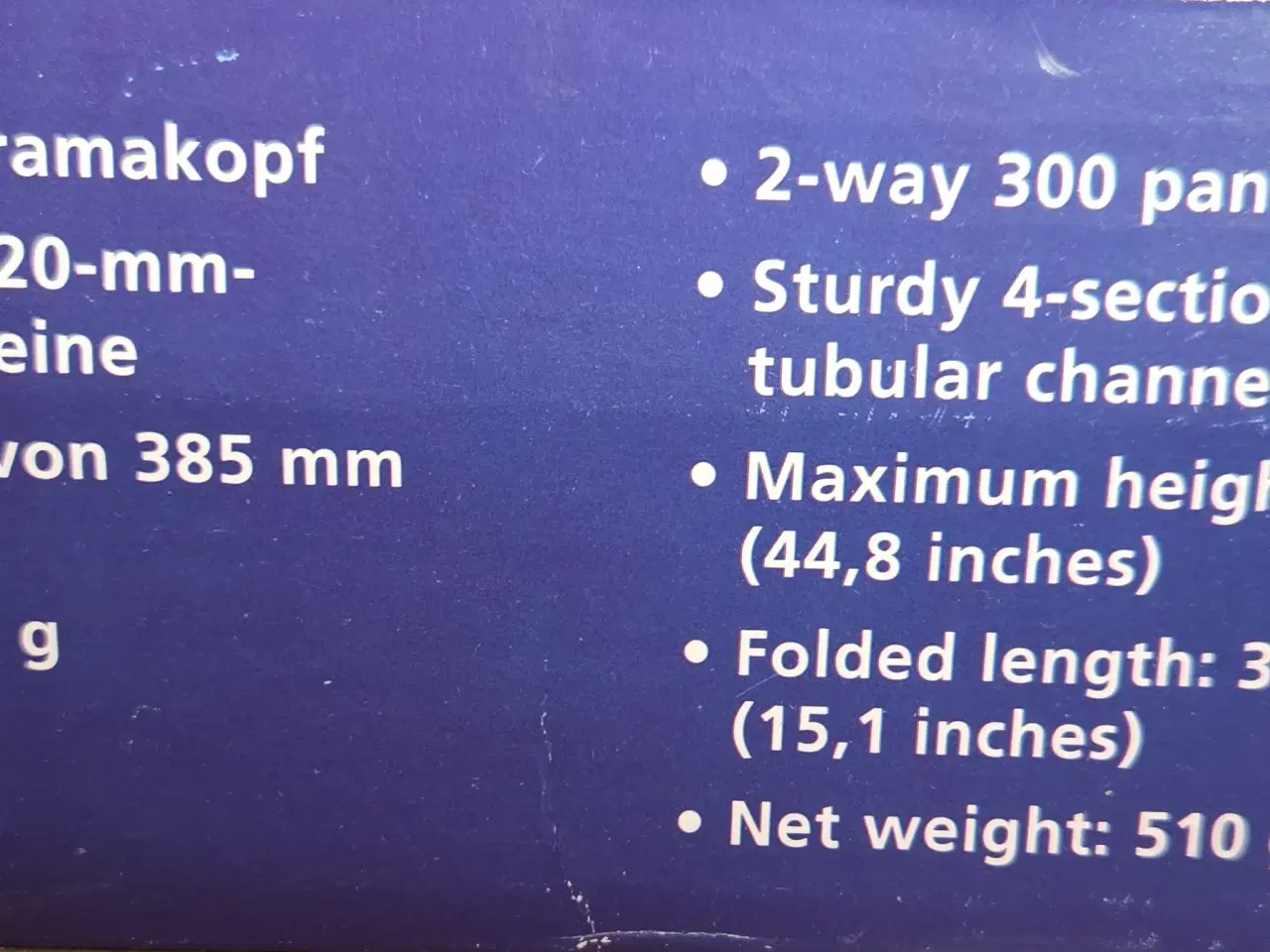 Billede 3 - Fleksibelt fotostativ til foto og video