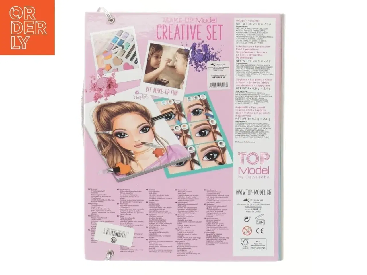 Billede 3 - Top Model Make Up Studio bog fra Top Model (str. 21x26 cm)