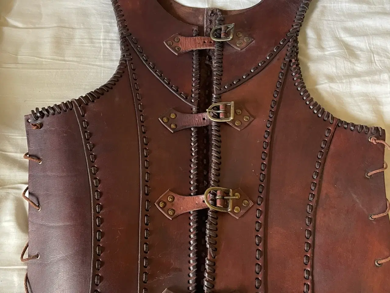 Billede 1 - RFB Veteran rustning brun ruskind