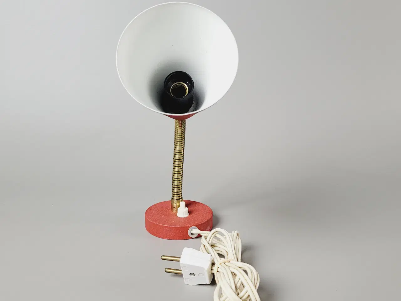 Billede 3 - ⭐️· Vintage bordlampe med fleksibel arm Til salg
