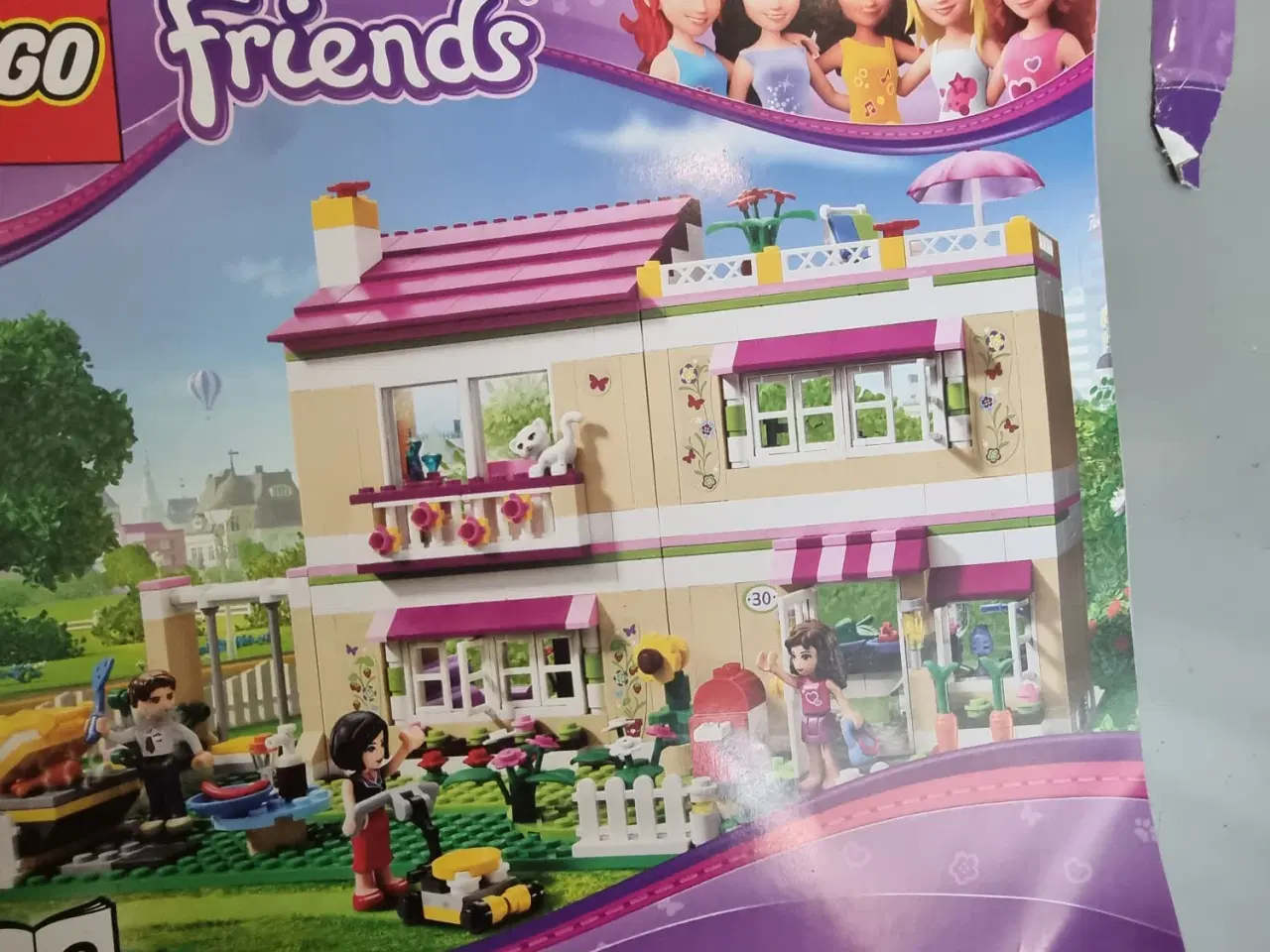 Billede 10 - Lego Friends 8 store, 10 små(inkl. Brugsanvisning)