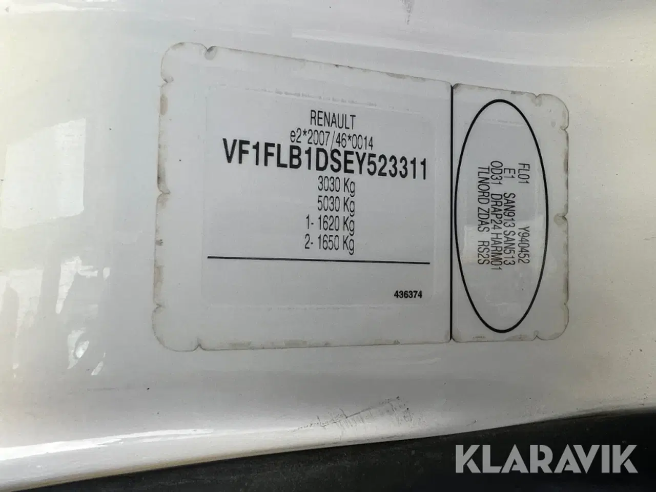 Billede 7 - Ledsagerbil Renault Trafic 2.0 DCI 115