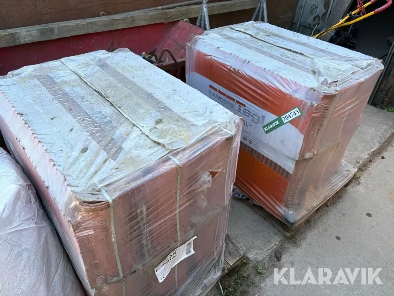 Billede 9 - Tagsten Randers Tegl Hillerød fals vingetegl 210 styk 2 paller