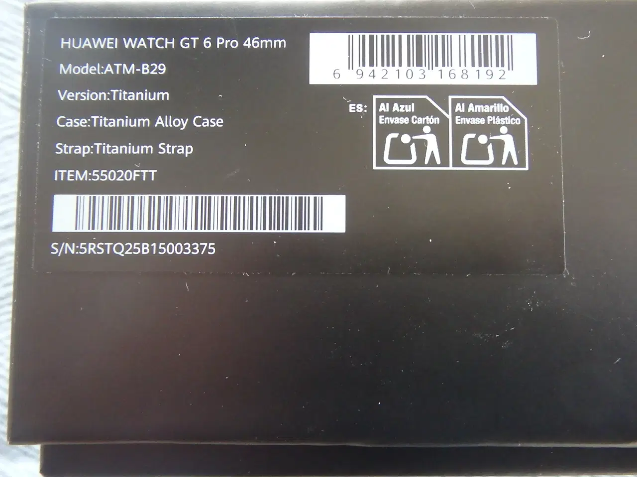 Billede 9 - Nærmest ubrugt titanium HUAWEI WATCH GT 6 Pro 46 m