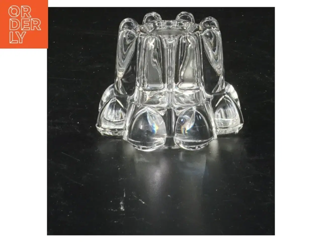 Billede 3 - Glas lysestager, sæt med 4 fra Reims (str. 5 cm)