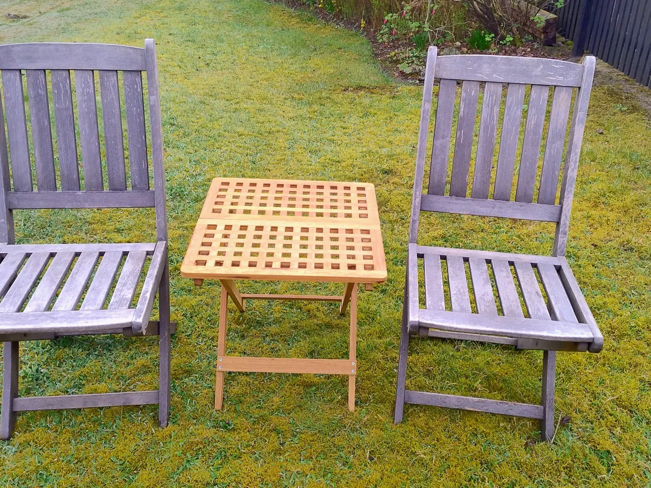 Billede 1 - Cafésæt havemøbler 