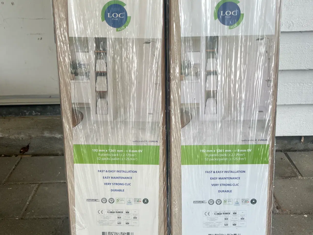 Billede 2 - LOC laminatgulv +/- 4,4 m2 i alt