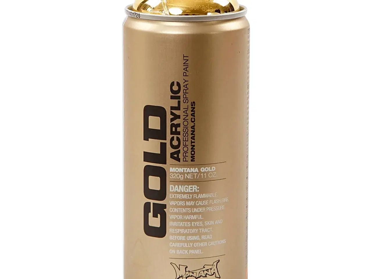 Billede 1 - Montana GOLD Spraymaling Guld 400ml - Professionel Kvalitet