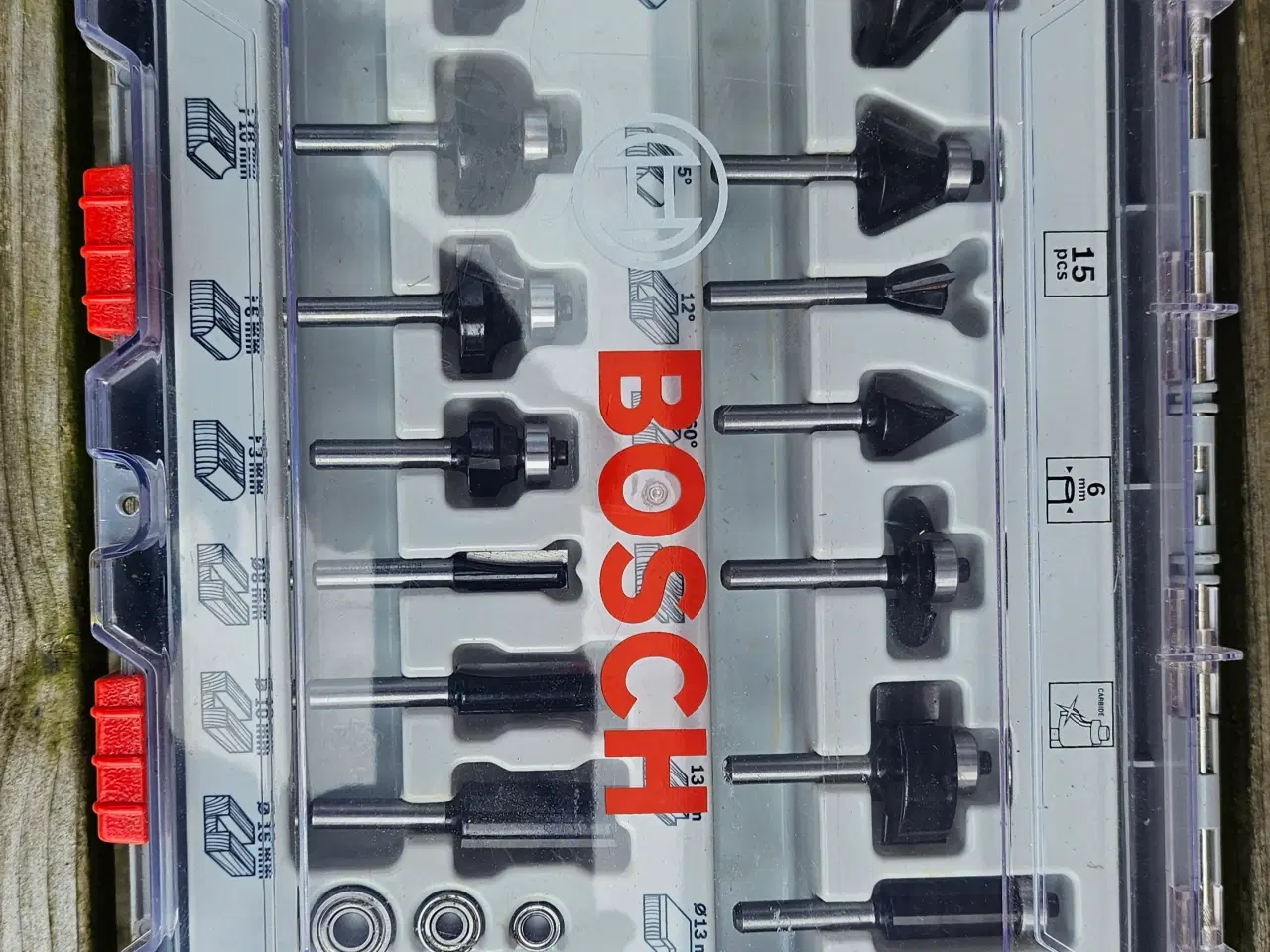 Billede 3 - Bosch Kant/overfræser Akku