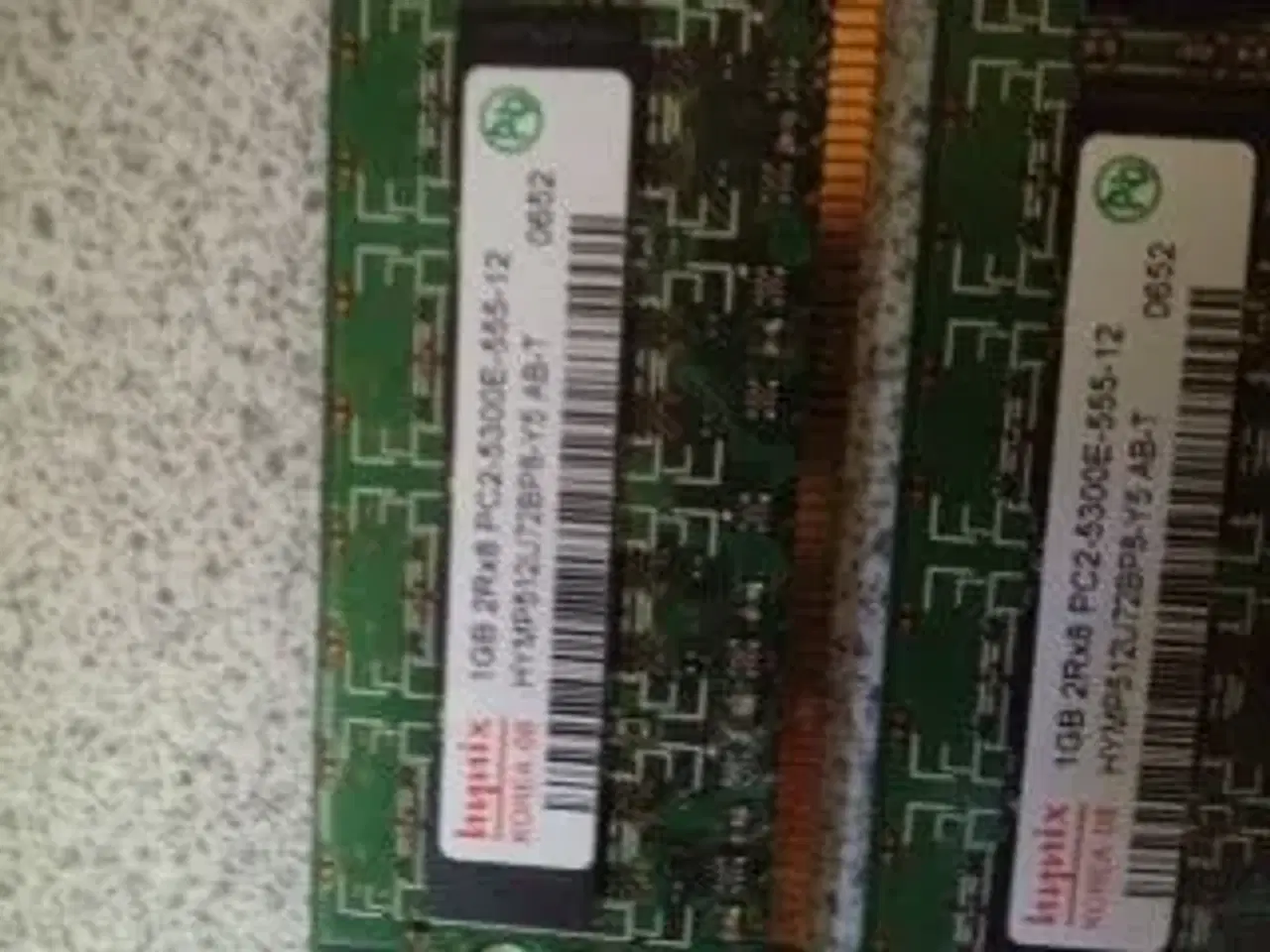 Billede 2 - 2x1GB DDR2 ram 555mhz.